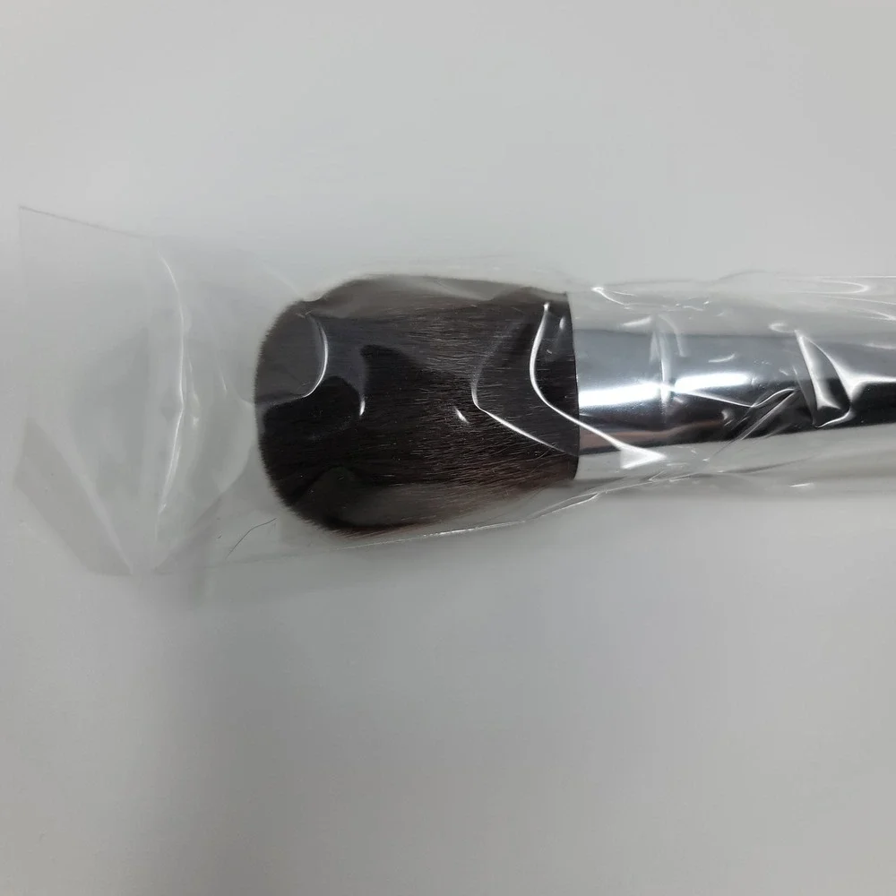 BareMinerals 2-in-1 Cheek & Eye Makeup Powder‎ Face Brush Dual Ended Tool New